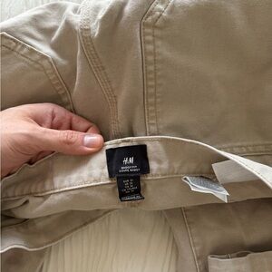 H&M Light Brown Cargo Pants